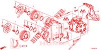 AIRCONDITIONER (COMPRESSEUR) (1.8L) voor Honda CIVIC 1.8 ES 5 deuren 6-versnellings handgeschakelde versnellingsbak 2014