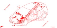 BEDRADINGSBUNDEL (1) (RH) voor Honda CIVIC 1.8 ES 5 deuren 6-versnellings handgeschakelde versnellingsbak 2014