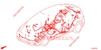 BEDRADINGSBUNDEL (3) (RH) voor Honda CIVIC 1.8 ES 5 deuren 6-versnellings handgeschakelde versnellingsbak 2014