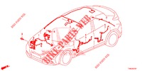 BEDRADINGSBUNDEL (4) (RH) voor Honda CIVIC 1.8 ES 5 deuren 6-versnellings handgeschakelde versnellingsbak 2014