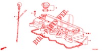 CILINDERKOP AFDEKKING (1.8L) voor Honda CIVIC 1.8 ES 5 deuren 6-versnellings handgeschakelde versnellingsbak 2014