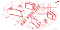 MIDDEN DISPLAY  voor Honda CIVIC 1.8 ES 5 deuren 6-versnellings handgeschakelde versnellingsbak 2014
