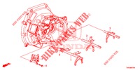 OVERSCHAKELVORK/STELSCHROEF  voor Honda CIVIC 1.8 ES 5 deuren 6-versnellings handgeschakelde versnellingsbak 2014