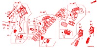PEDAAL (RH) voor Honda CIVIC 1.8 ES 5 deuren 6-versnellings handgeschakelde versnellingsbak 2014