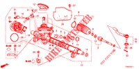P.S. VERSNELLINGBOX (EPS) (RH) voor Honda CIVIC 1.8 ES 5 deuren 6-versnellings handgeschakelde versnellingsbak 2014