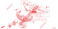 VOOR GRILLE/GIETWERK  voor Honda CIVIC 1.8 ES 5 deuren 6-versnellings handgeschakelde versnellingsbak 2014