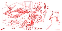 VOOR KAPPEN  voor Honda CIVIC 1.8 ES 5 deuren 6-versnellings handgeschakelde versnellingsbak 2014
