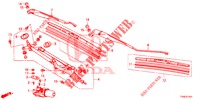 VOOR RUITESPROEIER (RH) voor Honda CIVIC 1.8 ES 5 deuren 6-versnellings handgeschakelde versnellingsbak 2014
