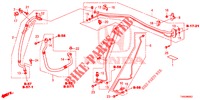 AIRCONDITIONER (DURITES/TUYAUX) (RH) voor Honda CIVIC 1.8 EX 5 deuren 6-versnellings handgeschakelde versnellingsbak 2015
