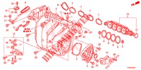 INLAAT SPRUITSTUK (1.8L) voor Honda CIVIC 1.8 EX 5 deuren 6-versnellings handgeschakelde versnellingsbak 2015