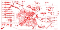 MOTOR BEDRADINGSBUNDEL (1.8L) voor Honda CIVIC 1.8 EX 5 deuren 6-versnellings handgeschakelde versnellingsbak 2015