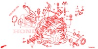 P.S. VERSNELLINGBOX  voor Honda CIVIC 1.8 EX 5 deuren 6-versnellings handgeschakelde versnellingsbak 2015