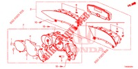SNELHEIDSMETER  voor Honda CIVIC 1.8 EX 5 deuren 6-versnellings handgeschakelde versnellingsbak 2015