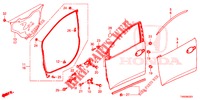VOOR PORTIER PANELEN(2DE)  voor Honda CIVIC 1.8 EX 5 deuren 6-versnellings handgeschakelde versnellingsbak 2015