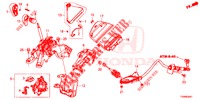 KEUZEHENDEL (RH) voor Honda CIVIC 1.8 EX 5 deuren 6-versnellings handgeschakelde versnellingsbak 2016