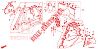 KOFFERBAK ZIJ BEKLEDING  voor Honda CIVIC 1.8 SE 5 deuren 6-versnellings handgeschakelde versnellingsbak 2016
