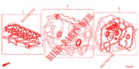 PAKKINGPAKKET/ VERSNELLINGSBAKSAMENSTEL (1.8L) voor Honda CIVIC 1.8 SE 5 deuren 6-versnellings handgeschakelde versnellingsbak 2016