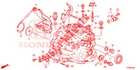 P.S. VERSNELLINGBOX  voor Honda CIVIC 1.8 SE 5 deuren 6-versnellings handgeschakelde versnellingsbak 2016