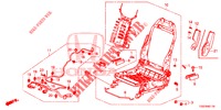 V. ZITTING COMPONENTEN (G.) (SIEGE REGLAGE MANUEL) (2) voor Honda CIVIC 1.0 EXGT 5 deuren 6-versnellings handgeschakelde versnellingsbak 2017