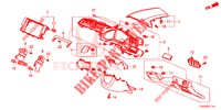 INSTRUMENTEN AFWERKING (COTE DE CONDUCTEUR) (RH) voor Honda CIVIC 1.5 RS 5 deuren 6-versnellings handgeschakelde versnellingsbak 2018