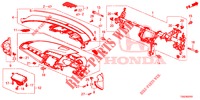 INSTRUMENTEN PANEEL BOVEN (RH) voor Honda CIVIC 1.5 RS 5 deuren 6-versnellings handgeschakelde versnellingsbak 2018
