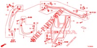 AIRCONDITIONER (FLEXIBLES/TUYAUX) (RH) voor Honda CIVIC 1.8 SE 5 deuren 6-versnellings handgeschakelde versnellingsbak 2013