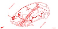 BEDRADINGSBUNDEL (4) (RH) voor Honda CIVIC 1.8 SE 5 deuren 6-versnellings handgeschakelde versnellingsbak 2013