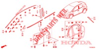 GIETWERK/BESCHERMER  voor Honda CIVIC 1.8 SE 5 deuren 6-versnellings handgeschakelde versnellingsbak 2013