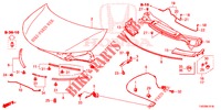 KAP (RH) voor Honda CIVIC 1.8 SE 5 deuren 6-versnellings handgeschakelde versnellingsbak 2013