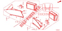 MIDDEN DISPLAY  voor Honda CIVIC 1.8 SE 5 deuren 6-versnellings handgeschakelde versnellingsbak 2013
