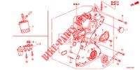 OLIEPOMP (1.8L) voor Honda CIVIC 1.8 SE 5 deuren 6-versnellings handgeschakelde versnellingsbak 2013