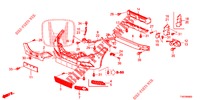 VOOR BUMPER  voor Honda CIVIC 1.8 SE 5 deuren 6-versnellings handgeschakelde versnellingsbak 2013