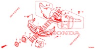 VOOR GRILLE/GIETWERK  voor Honda CIVIC 1.8 SE 5 deuren 6-versnellings handgeschakelde versnellingsbak 2013