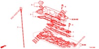 CILINDERKOP AFDEKKING (DIESEL) voor Honda CIVIC DIESEL 1.6 EXGT 5 deuren 6-versnellings handgeschakelde versnellingsbak 2014