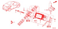 INBOUWSET  voor Honda CIVIC DIESEL 1.6 EXGT 5 deuren 6-versnellings handgeschakelde versnellingsbak 2014