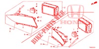 MIDDEN DISPLAY  voor Honda CIVIC DIESEL 1.6 GT 5 deuren 6-versnellings handgeschakelde versnellingsbak 2014