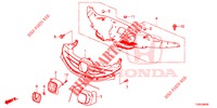 VOOR GRILLE/GIETWERK  voor Honda CIVIC DIESEL 1.6 GT 5 deuren 6-versnellings handgeschakelde versnellingsbak 2014
