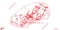BEDRADINGSBUNDEL (3) (RH) voor Honda CIVIC DIESEL 1.6 SE 5 deuren 6-versnellings handgeschakelde versnellingsbak 2014
