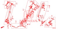 VOOR ZITTING/VEILIGHEIDSRIEMEN  voor Honda CIVIC DIESEL 1.6 SE 5 deuren 6-versnellings handgeschakelde versnellingsbak 2014