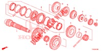 HULPAS (DIESEL) voor Honda CIVIC DIESEL 1.6 ES 5 deuren 6-versnellings handgeschakelde versnellingsbak 2015