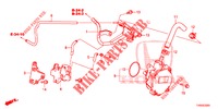 INSTALLATIEPIJP/VACUUMPOMP (DIESEL) voor Honda CIVIC DIESEL 1.6 ES 5 deuren 6-versnellings handgeschakelde versnellingsbak 2015