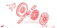 KOPPELING VERSNELLING VORK (DIESEL) voor Honda CIVIC DIESEL 1.6 S EURO 6 5 deuren 6-versnellings handgeschakelde versnellingsbak 2015