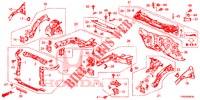 VOOR SCHOT/DASHBOARD  voor Honda CIVIC DIESEL 1.6 S EURO 6 5 deuren 6-versnellings handgeschakelde versnellingsbak 2015