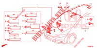 BEDRADINGSBUNDEL (4) (RH) voor Honda CIVIC DIESEL 1.6 SE EURO 6 5 deuren 6-versnellings handgeschakelde versnellingsbak 2015