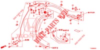 AIRCONDITIONER (FLEXIBLES/TUYAUX) (DIESEL) (RH) voor Honda CIVIC DIESEL 1.6 ES 5 deuren 6-versnellings handgeschakelde versnellingsbak 2016