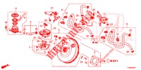 REM HOOFDCILINDER/HOOFDSPANNING (DIESEL) (RH) voor Honda CIVIC DIESEL 1.6 ES 5 deuren 6-versnellings handgeschakelde versnellingsbak 2016