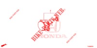 MISTLAMP  voor Honda CIVIC DIESEL 1.6 EX 5 deuren 6-versnellings handgeschakelde versnellingsbak 2016