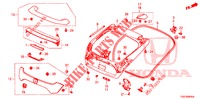 ACHTERKLEP PANEEL(2DE)  voor Honda CIVIC 1.0 MID 5 deuren CVT versnellingsbak 2018