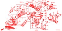 LUCHTFILTER (1,0 L) voor Honda CIVIC 1.0 MID 5 deuren CVT versnellingsbak 2018