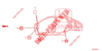 DOORVOERTULLE (LATERAL) voor Honda CIVIC DIESEL 1.6 MID 5 deuren 6-versnellings handgeschakelde versnellingsbak 2018